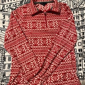 Lands End size small fleece pullover